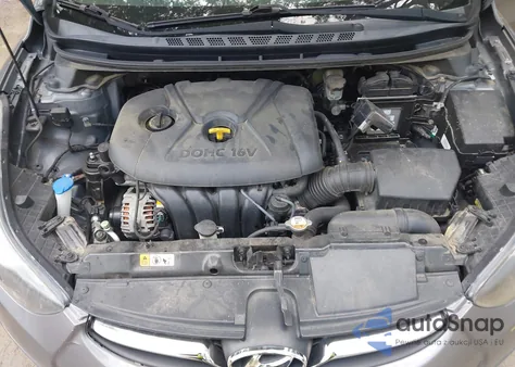 2013 Hyundai Elantra Limited z USA, uszkodzony, nr VIN 5NPDH4AEXDH195996